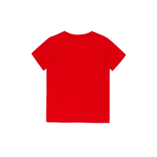Load image into Gallery viewer, Children's K Orange print cotton T-shirt