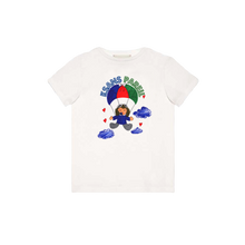 Load image into Gallery viewer, Children's flying parachutes print cotton T-shirt