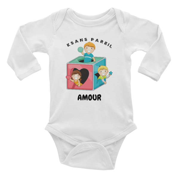 Baby KSANS PAREIL Long Sleeve Bodysuit