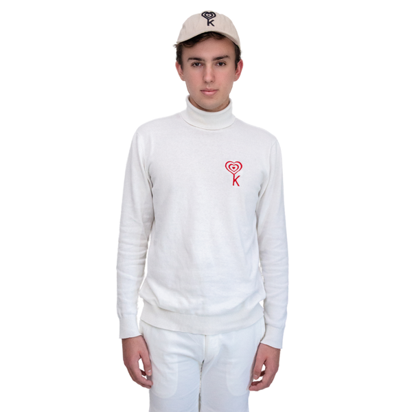 KSANS PAREIL Offwhite roll neck
