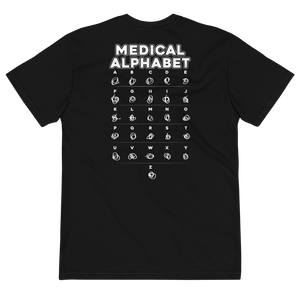KSANS PAREIL Medical Alphabet T-shirt