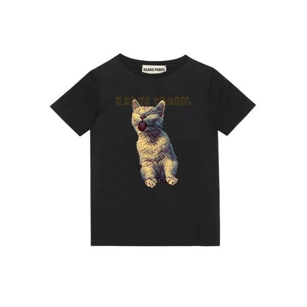 Children's KSP print cotton T-shirt