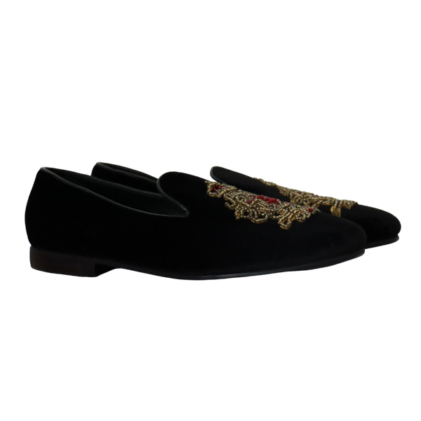 KSANS PAREIL BEAD EMBROIDED LOAFER