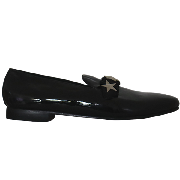 KSANS PAREIL SHINING LEATHER LOAFERS