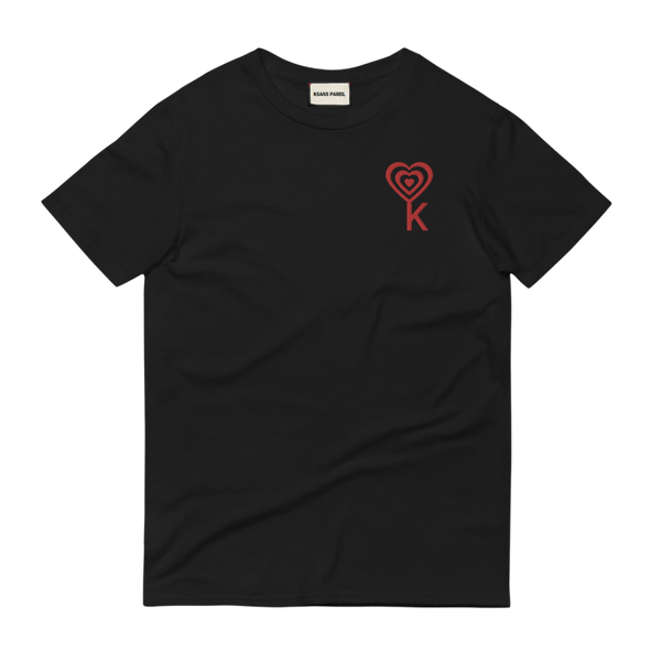 KSANS PAREIL EMBROIDERED LOGO T-SHIRT