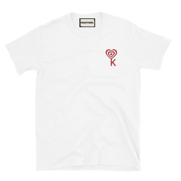 KSANS PAREIL EMBROIDERED LOGO T-SHIRT