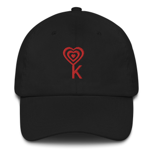 KSP logo embroidered base ball hat for men